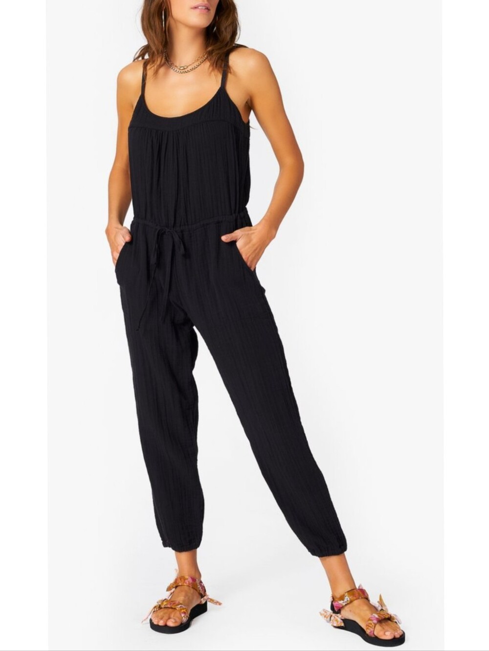 Xirena Chelsea Gauze Jumpsuit